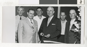Photograph of C. D. Baker, Governor Vail Pittman, and others, 1960-1969