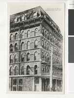 Postcard of the International Hotel, Virginia City (Nev.), 1877-1914