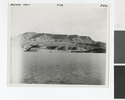 Photograph of Fortification Hill and Lake Mead, 1935-1940