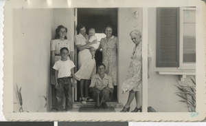 Photographs of Fayle relatives, early-mid 1900s