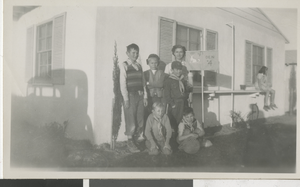 Photograph of a Cub Scout troop, Las Vegas (Nev.), 1940-1941