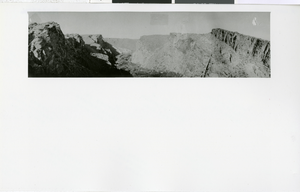 Photograph of mountains, Caliente (Nev.), circa 1916