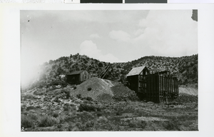 Photograph of a mining operation, Lincoln County (Nev.), circa 1916