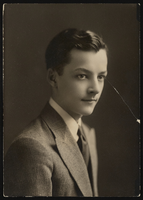 Photograph of Donn Arden as a teenager, 1930s