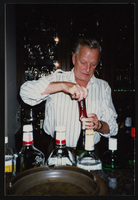 Photograph of Donn  Arden in a bar, 1950s-1960s