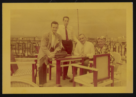 Photograph of Donn Arden and Ron Fletcher, August 2, 1949