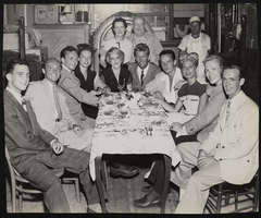 Photograph of Donn Arden and friends, 1940s-1950s