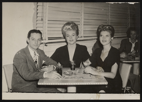 Photograph of Donn Arden at Copa Cabana, Miami Beach (Fla.), 1940s-1950s