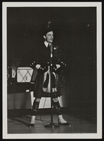 Photograph of Donn Arden in a kilt, 1930s-1940s