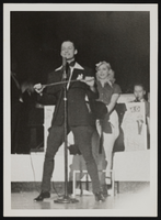 Photograph of Donn Arden on stage, 1930s-1940s