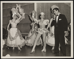 Photograph of Arden-Fletcher dancers performing onstage, 1950s