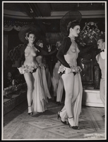 Photograph of female dancers at the Lido, Paris (FRA), 1950s