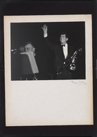 Photograph of Dean Martin performing in the Copa Room, Las Vegas, 1960