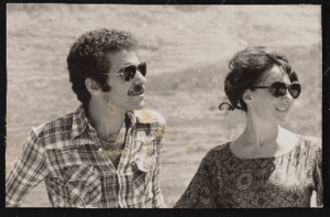 Jerry Jackson with Marie Pogee in Lebanon: candid photographs