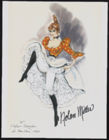 Le cancan 1900
