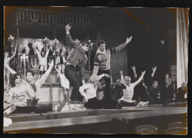 Joan Rivers television special: sheet music for "The Star," photocopy, and rehearsal photograph
