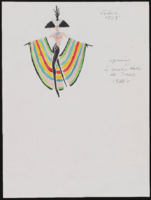 Ultra modern opening for twelve showgirls: original preliminary sketches, 1983
