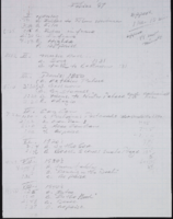 Music: outlines, printed scores, lyrics