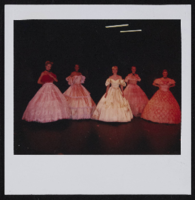 Performers wearing ballroom dresses