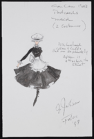 Maid: original preliminary drawing