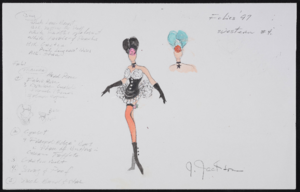 #4 female: original preliminary drawing 