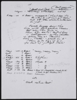 Notes on musical numbers