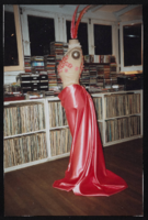 1900s cancan gown: mock-up