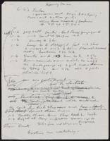 Choreography script and notes