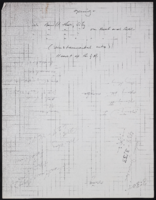 Opening handwritten music scores and notes, copies
