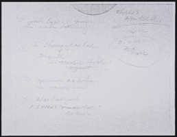 Elvira's Haunted Hills: contract, correspondence, music hall lyrics