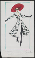 Vive la Difference, Princess Hotel Alcapulco: costume design drawings
