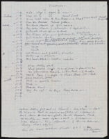 Choreography notes
