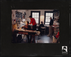 Set design: sketches, photographic prints, research