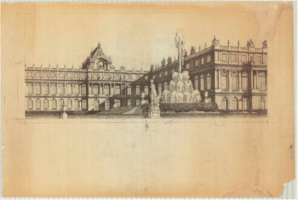 Untitled: exterior of Versailles