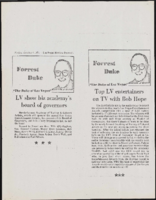 Awards and honors: Dance Educators of America, press clippings and telegram