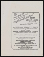 Jubilee!: audition advertisements