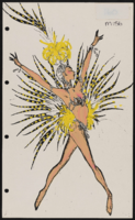Jubilee!: costume design sketches: Minstrel opening, "Hullabaloo"