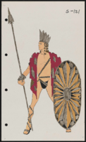 Jubilee!: costume design sketches: Samson and Delilah, "Processional"