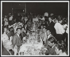 Dinner show groups in the Sands Hotel Copa showroom: photographs and correspondence