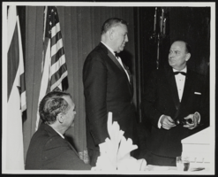 Jack Entratter with politicians: photographs