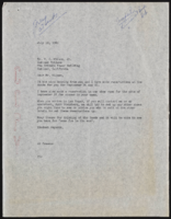 Al Freeman, Sands Hotel Advertising and Promotion Director: correspondence