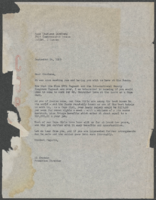 Sands Hotel and National Press Photographer Association: correspondence