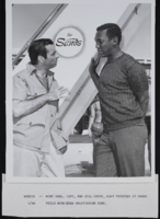 Comedian Mort Sahl at the Sands Hotel: photographs