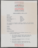 Ninth International Gin Rummy Tournament: report of meeting - May 14, 1965