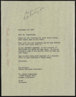 Sands Hotel guests and tour groups: correspondence, photographs, and "home town captions" press releases