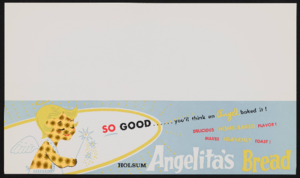 Angelita's Bread: promotional records and correspondence