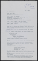 Conventions at the Sands Hotel: planning memos