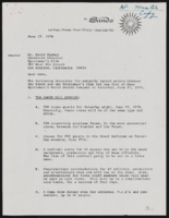Sportsmen's World Awards at the Sands Hotel: correspondence and records