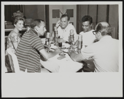 Mitch Miller radio program: photographs