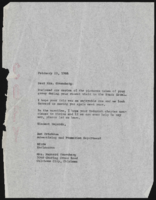 Guests and dinners at the Sands Hotel: photographs and records